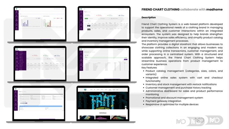 Friend Chart Clothing