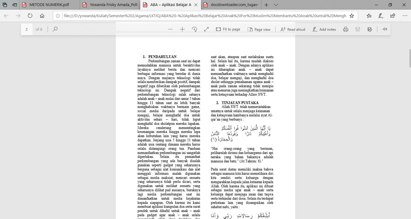 ABA — Introduction & Literature Review
