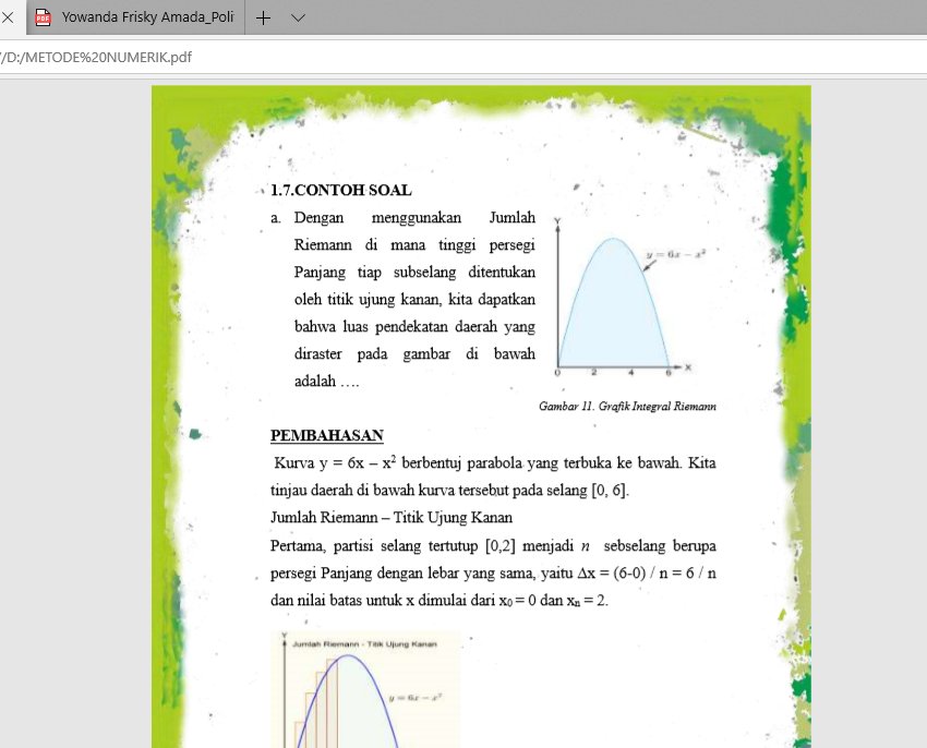 Numerical Methods — Worked Example